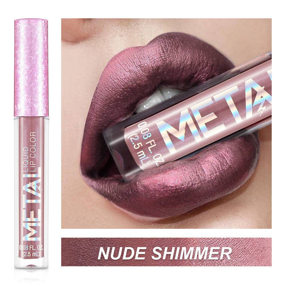 Metallic lip gloss


