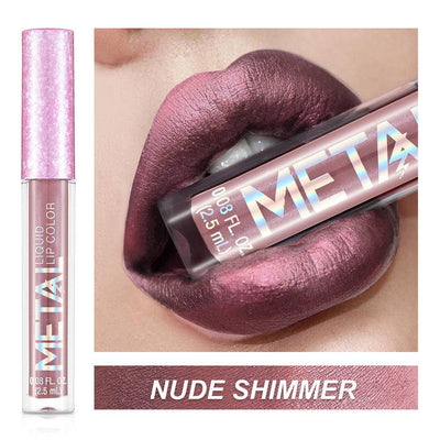 Metallic lip gloss


