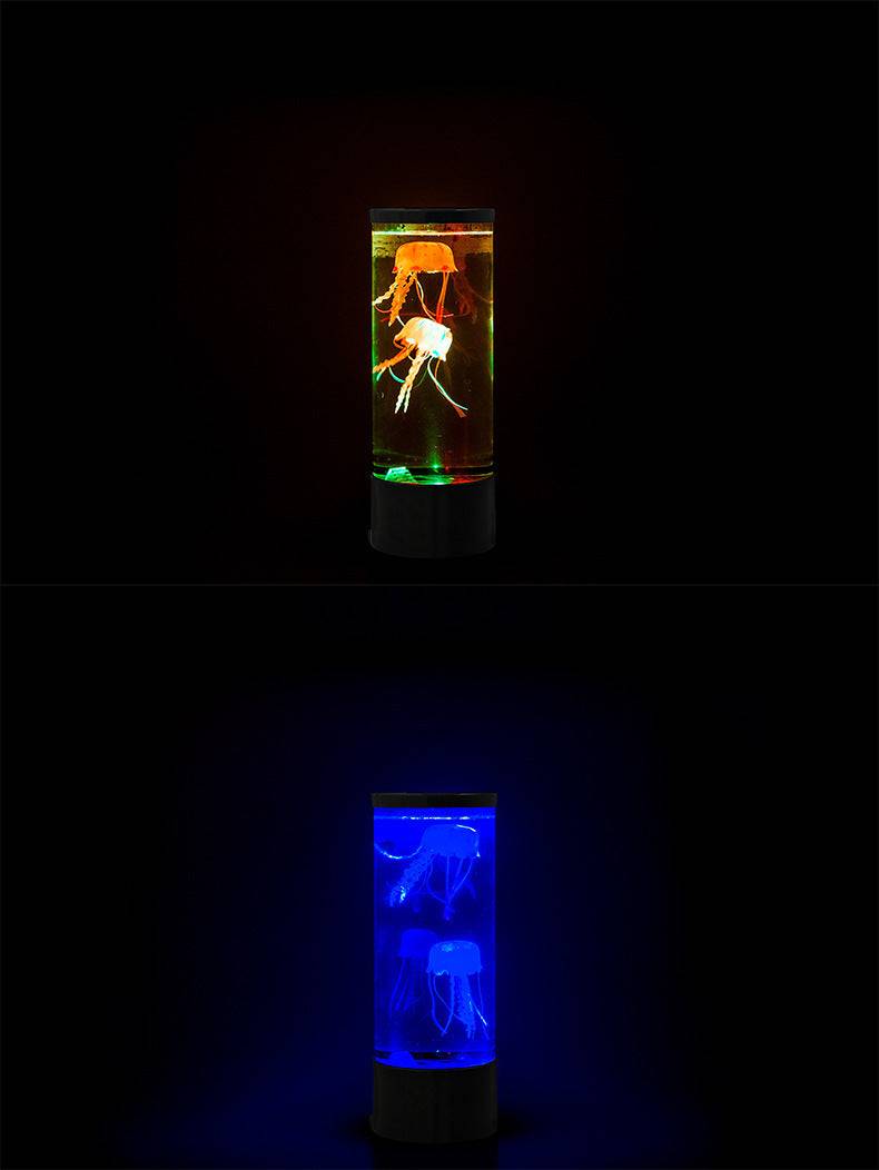 LED Quallen Aquarium Lampe Nachtlicht USB Powered