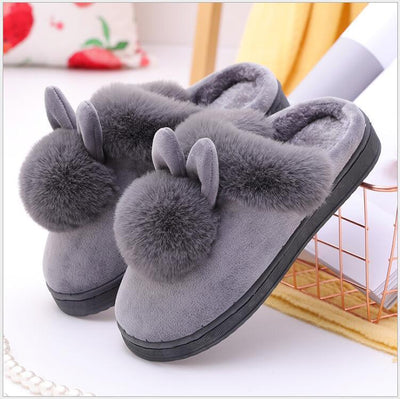 Pantuflas de algodón para mujer