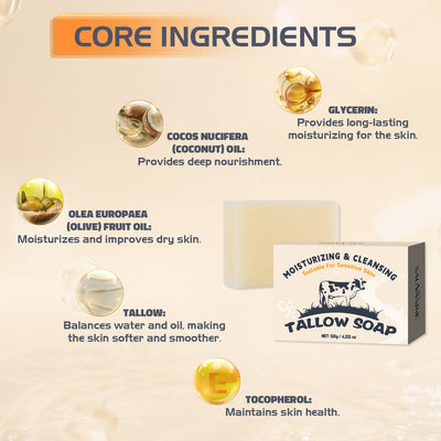 Tallow Soap Tallow Soap 120g Moisturizing