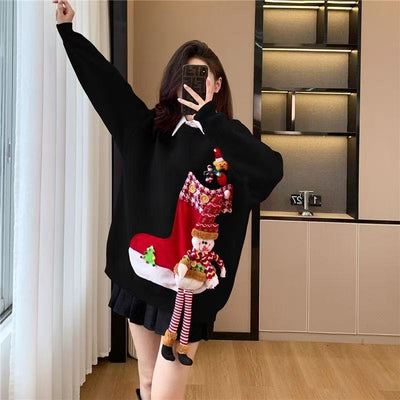 Christmas Sweater Women's Winter Loose