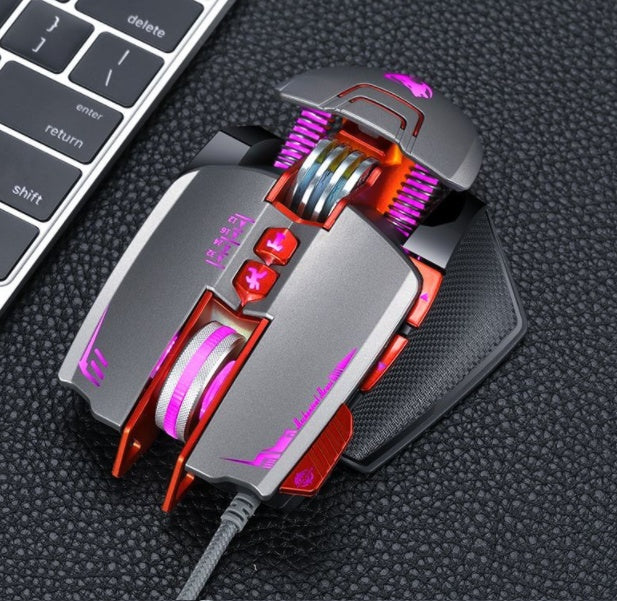 Ratón para juegos Thunder Wolf V9