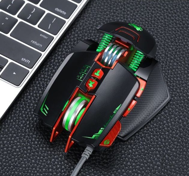 Ratón para juegos Thunder Wolf V9