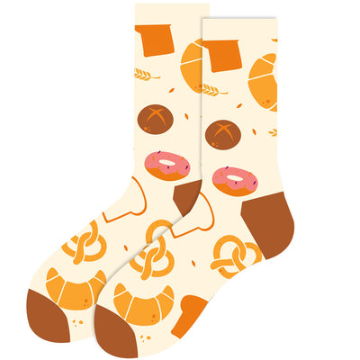 Tierische Socken in der Mitte der Wade Geometrische Herrensocken Tide
