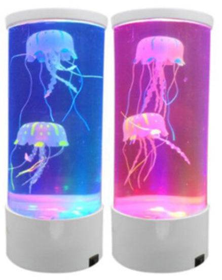 LED Quallen Aquarium Lampe Nachtlicht USB Powered