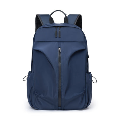 PU Backpack Fashion Large Capacity Men's Casual Backpack Commuter Trend Backpack Student School Bag