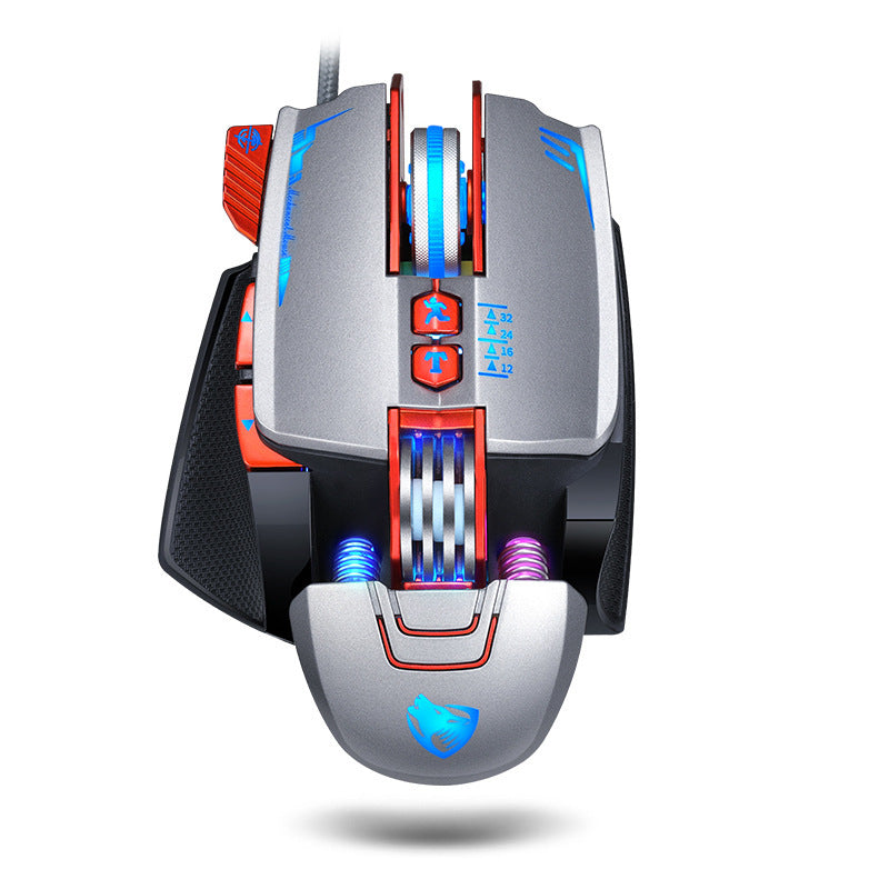 Ratón para juegos Thunder Wolf V9