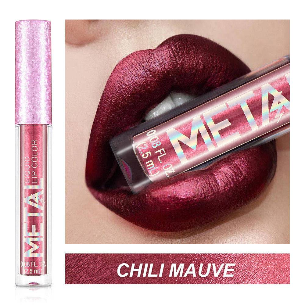 Metallic lip gloss


