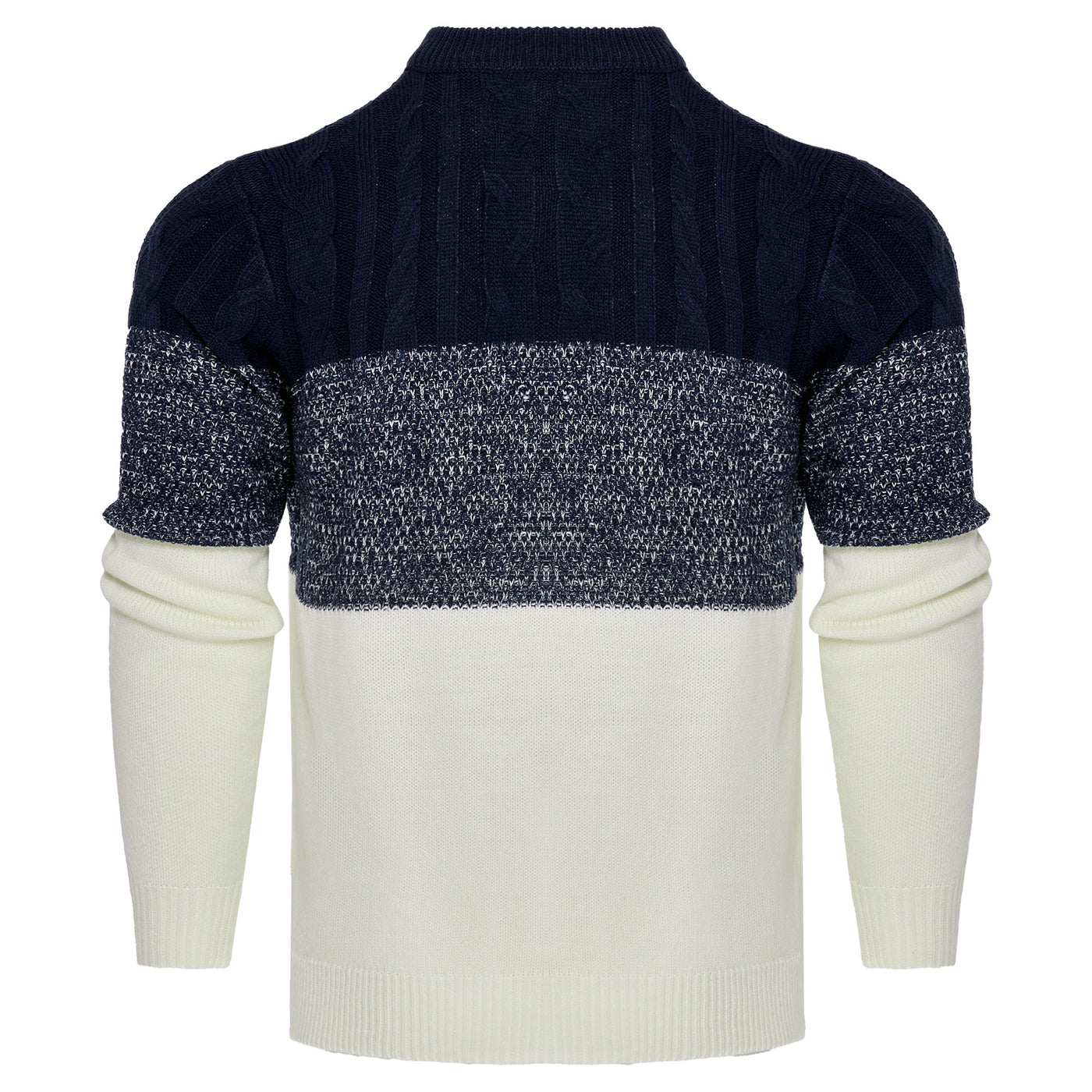 Men's Knitted Sweater Fashion Long-sleeved Pullover Tops Fall And Winter Clothing