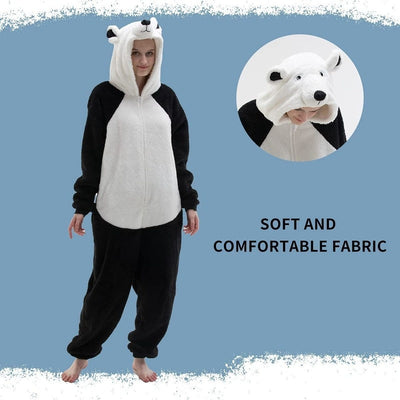 Men And Women Fashion Winter Bear Pajamas