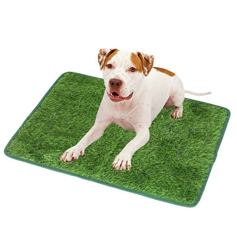 Neue Hundegrasunterlage, Pinkelmatte, Simulationsrasen, für drinnen und draußen, waschbare Pads für Hundeprodukte