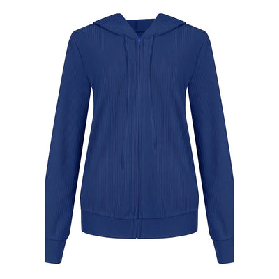 Women's Zip Up Hoodies Sweatshirts Sweater Fall Outfits Casual Long Sleeve Drawstring Jackets