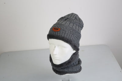 3Pcs Winter Knitted Hat Scarf Gloves Winter Warm Beanie And Touch Screen Gloves Scarf Set Knit Beanie Skull Cap Neck Warmer Mittens For Men Women