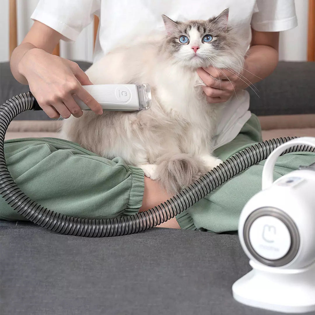 Smart Grooming und Haarsauger für die Tierrasur