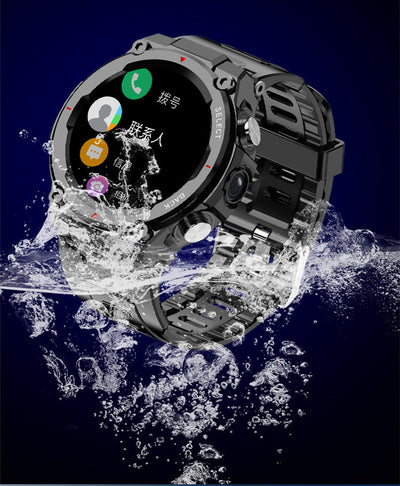 Wasserdichter Schrittzähler Bluetooth Smart Electronic Phone Watch