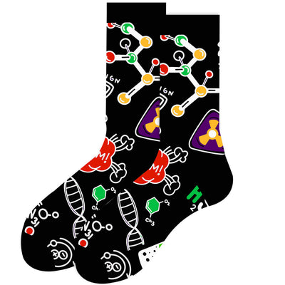 Tierische Socken in der Mitte der Wade Geometrische Herrensocken Tide