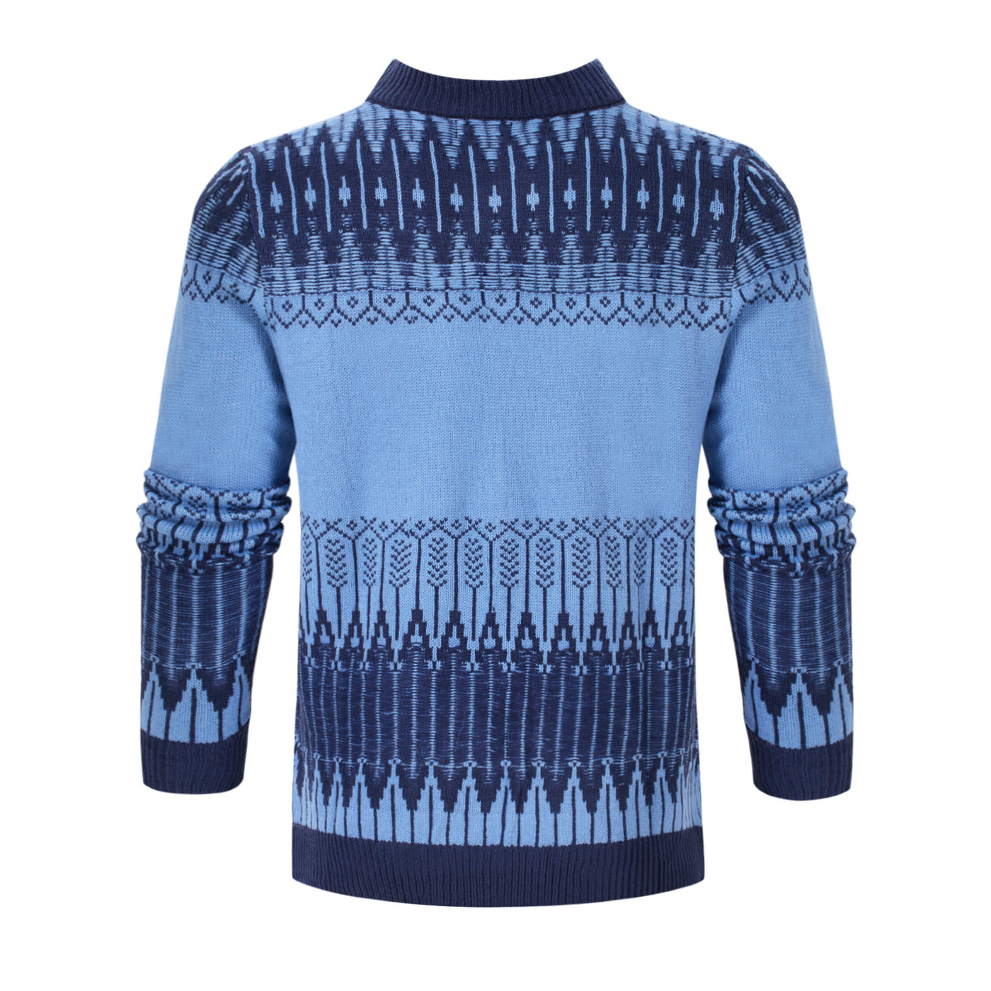 Men's Knitted Sweater Fashion Long-sleeved Pullover Tops Fall And Winter Clothing